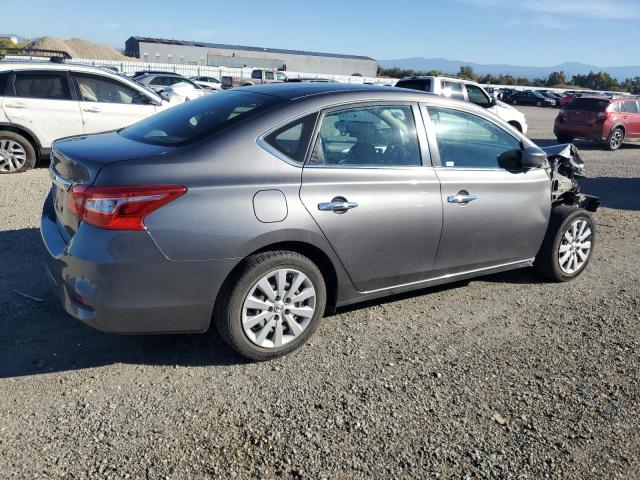 3N1AB7AP2KY248040 - 2019 NISSAN SENTRA S Մոխրագույն լուսանկար 3