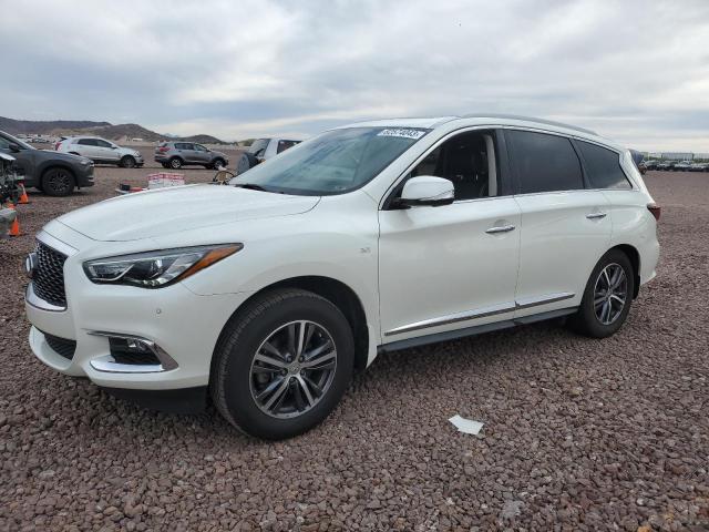 5N1DL0MN6KC522319 - 2019 INFINITI QX60 LUXE WHITE photo 1