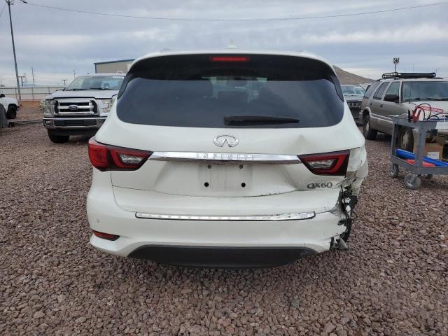 5N1DL0MN6KC522319 - 2019 INFINITI QX60 LUXE WHITE photo 6