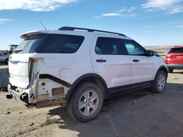 1FM5K8B82DGC92681 - 2013 FORD EXPLORER WHITE photo 3