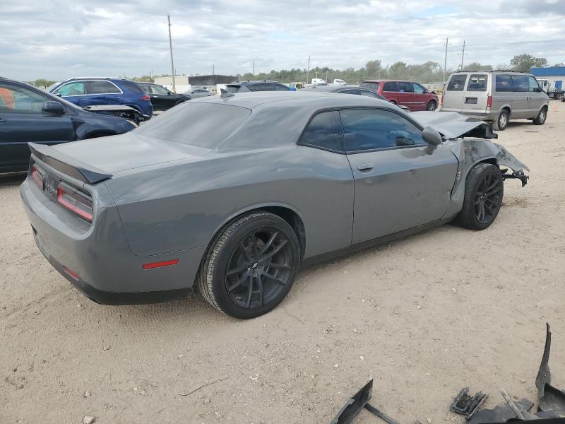 2C3CDZFJ9KH719577 - 2019 DODGE CHALLENGER R/T SCAT PACK GRAY photo 3