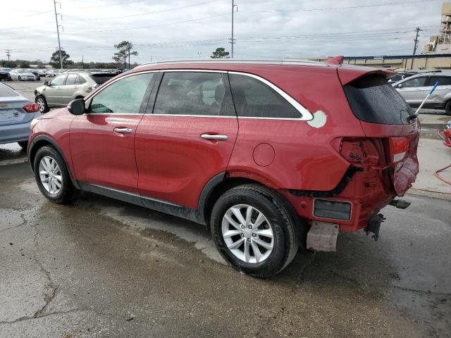 5XYPG4A36GG065451 - 2016 KIA SORENTO LX RED photo 2