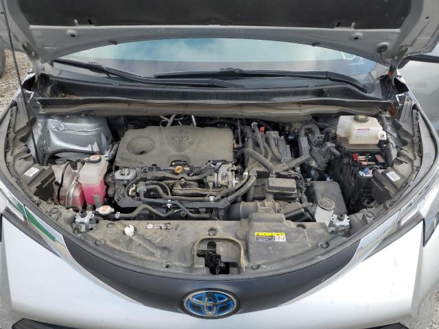 5TDKRKEC3MS017052 - 2021 TOYOTA SIENNA LE SILVER photo 12