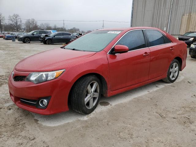4T1BF1FK2DU691578 - 2013 TOYOTA CAMRY L RED photo 1