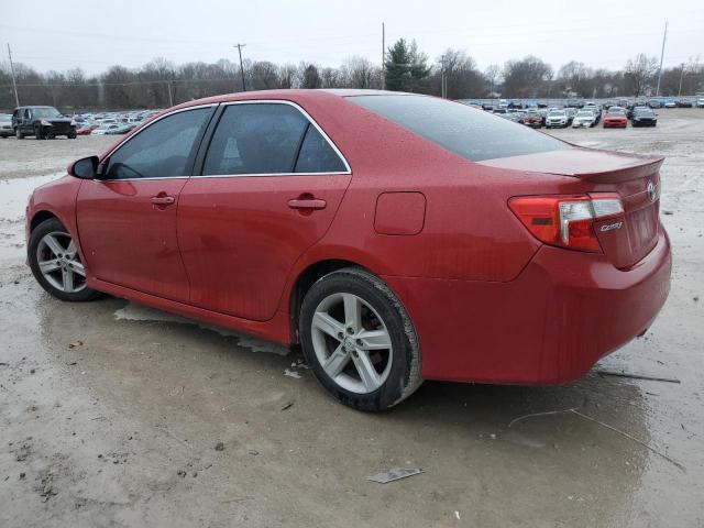 4T1BF1FK2DU691578 - 2013 TOYOTA CAMRY L RED photo 2