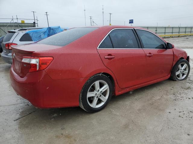 4T1BF1FK2DU691578 - 2013 TOYOTA CAMRY L RED photo 3