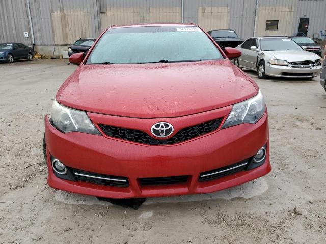 4T1BF1FK2DU691578 - 2013 TOYOTA CAMRY L RED photo 5