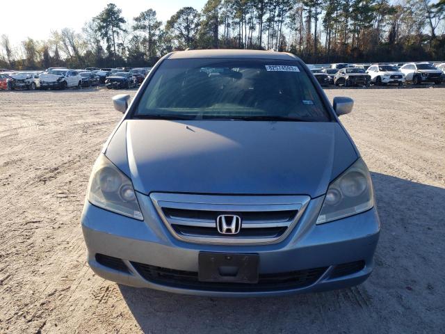 5FNRL384X6B032262 - 2006 HONDA ODYSSEY EX BLUE photo 5