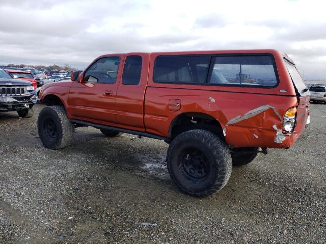 4TAWN72N3YZ670321 - 2000 TOYOTA TACOMA XTRACAB ORANGE photo 2