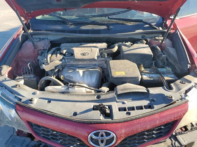 4T1BF1FK9EU800006 - 2014 TOYOTA CAMRY L RED photo 11