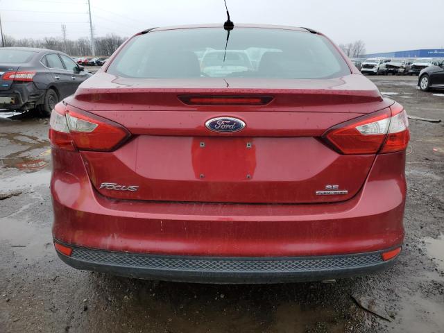 1FADP3F28DL233416 - 2013 FORD FOCUS SE RED photo 6