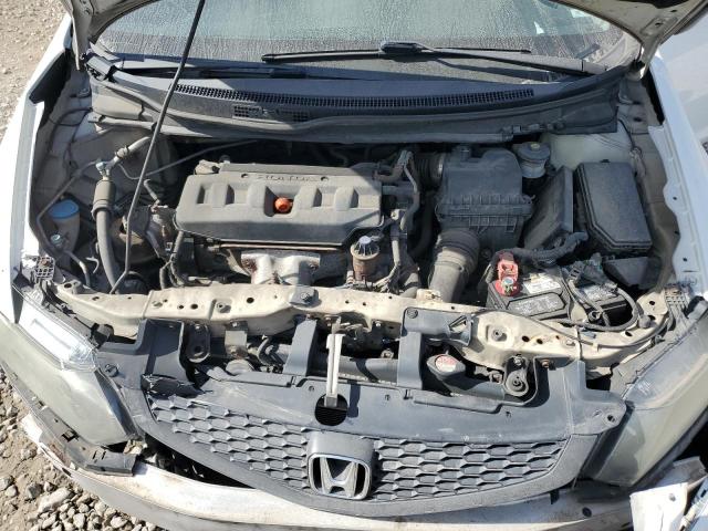 2HGFG3B51CH564838 - 2012 HONDA CIVIC LX WHITE photo 11