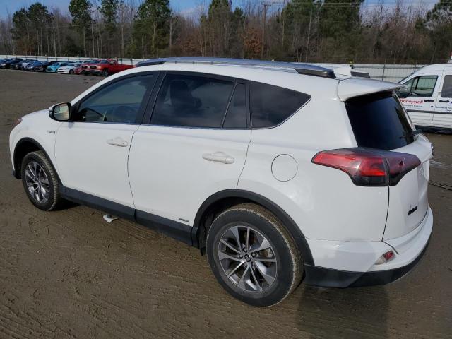 JTMRJREV4HD073907 - 2017 TOYOTA RAV4 HV LE WHITE photo 2