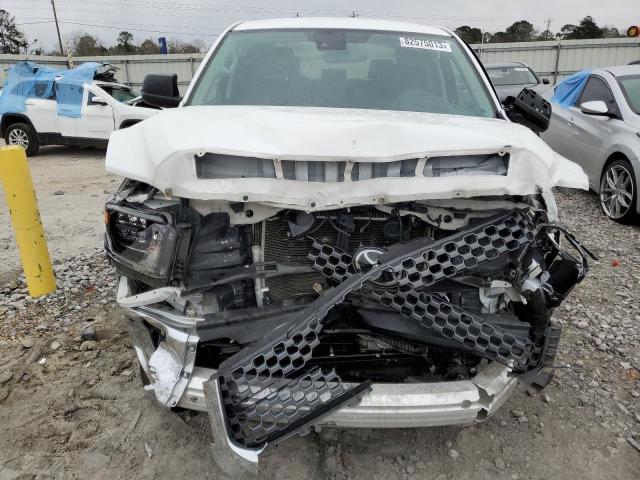 5TFEY5F14MX279266 - 2021 TOYOTA TUNDRA CREWMAX SR5 WHITE photo 5