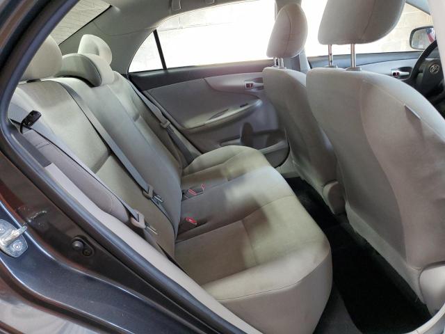 2T1BU4EEXCC887402 - 2012 TOYOTA COROLLA BASE GRAY photo 10