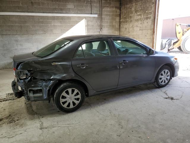 2T1BU4EEXCC887402 - 2012 TOYOTA COROLLA BASE GRAY photo 3