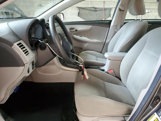 2T1BU4EEXCC887402 - 2012 TOYOTA COROLLA BASE GRAY photo 7