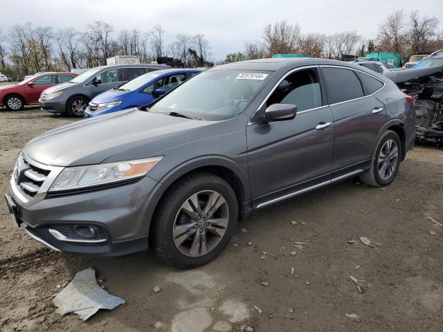 5J6TF2H55DL000324 - 2013 HONDA CROSSTOUR EXL ნაცრისფერი ფოტო 1