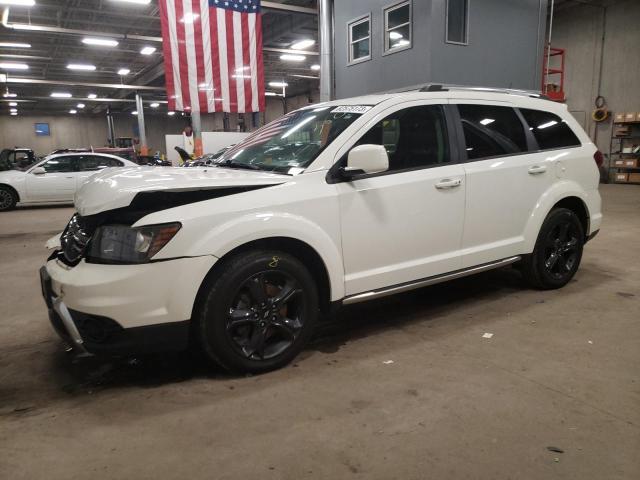 3C4PDCGG4KT716932 - 2019 DODGE JOURNEY CROSSROAD WHITE photo 1