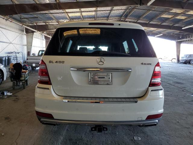 4JGBF7BE6BA680889 - 2011 MERCEDES-BENZ GL 450 4MATIC WHITE photo 6