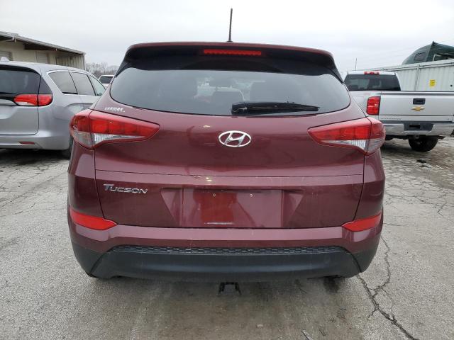 KM8J23A40HU409939 - 2017 HYUNDAI TUCSON SE BURGUNDY photo 6