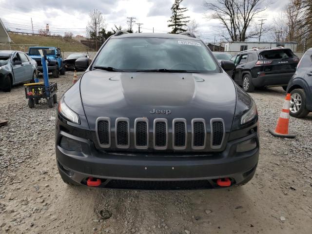 1C4PJMBS1EW131346 - 2014 JEEP CHEROKEE TRAILHAWK BLACK photo 5