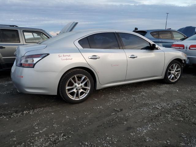 1N4AA5AP1DC830054 - 2013 NISSAN MAXIMA S SILVER photo 3