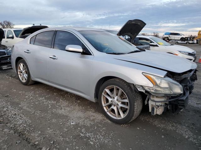 1N4AA5AP1DC830054 - 2013 NISSAN MAXIMA S SILVER photo 4