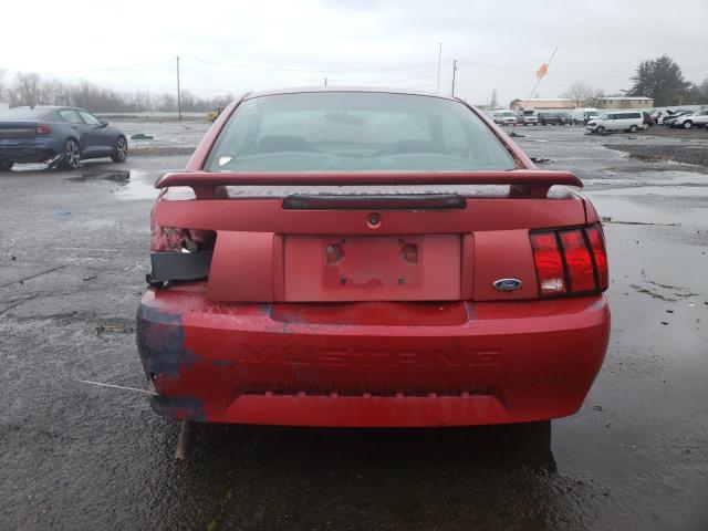 1FAFP40472F112235 - 2002 FORD MUSTANG RED photo 6