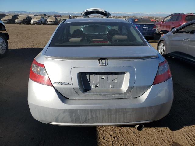 2HGFG12849H532506 - 2009 HONDA CIVIC EX SILVER photo 6