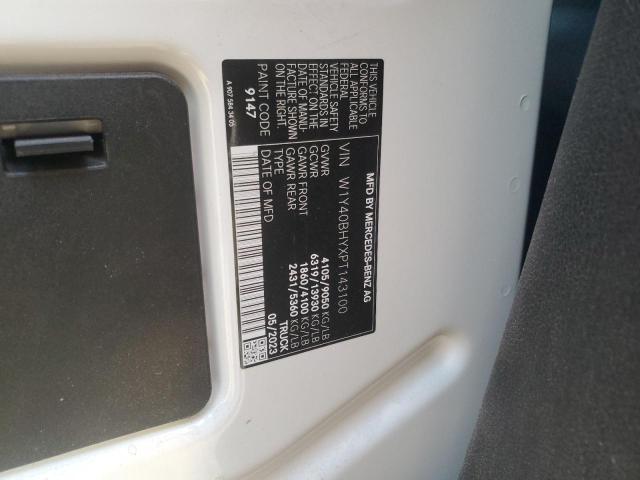 W1Y40BHYXPT143100 - 2023 MERCEDES-BENZ SPRINTER 2500 白色 照片 13