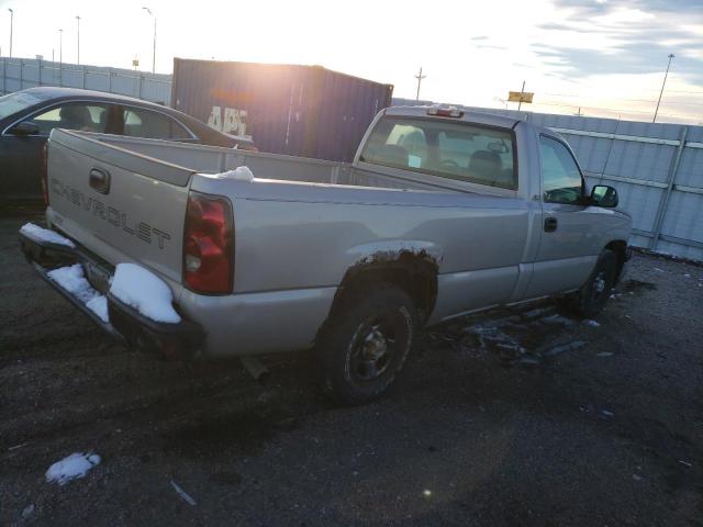 1GCEC14XX4Z278321 - 2004 CHEVROLET SILVERADO C1500 GRAY photo 3