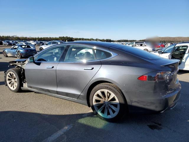 5YJSA1E46GF136264 - 2016 TESLA MODEL S GRAY photo 2