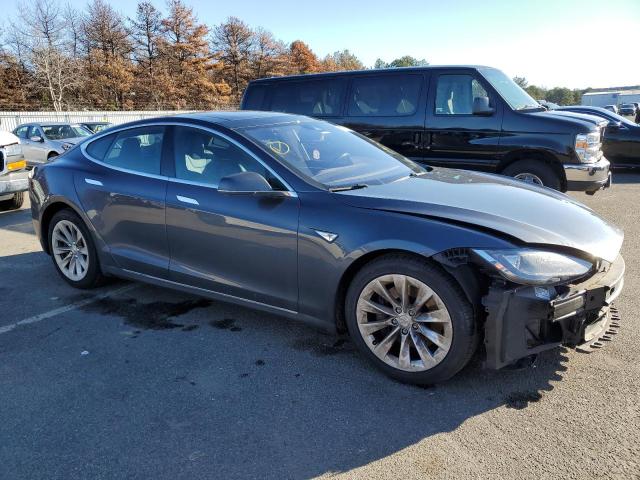 5YJSA1E46GF136264 - 2016 TESLA MODEL S GRAY photo 4