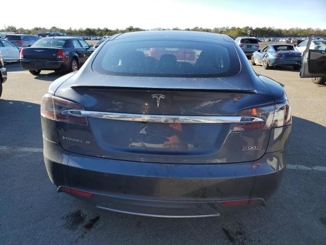 5YJSA1E46GF136264 - 2016 TESLA MODEL S GRAY photo 6