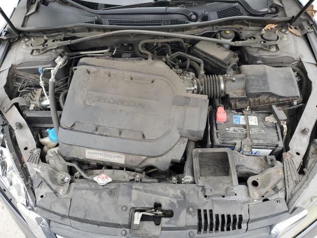 1HGCR3F8XEA014461 - 2014 HONDA ACCORD EXL GRAY photo 11