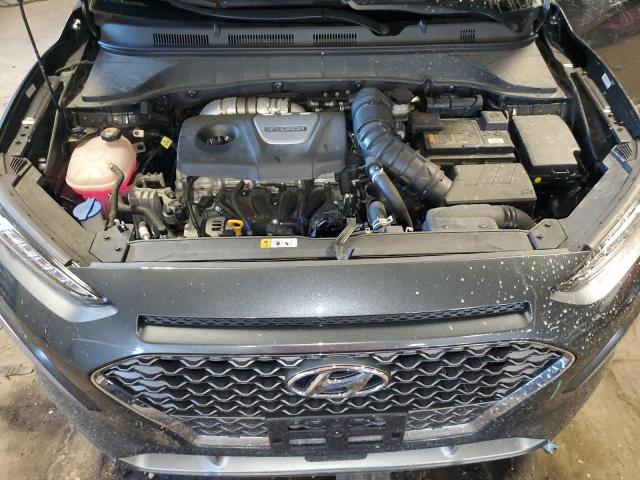 KM8K5CA59MU670002 - 2021 HYUNDAI KONA ULTIMATE GRAY photo 12