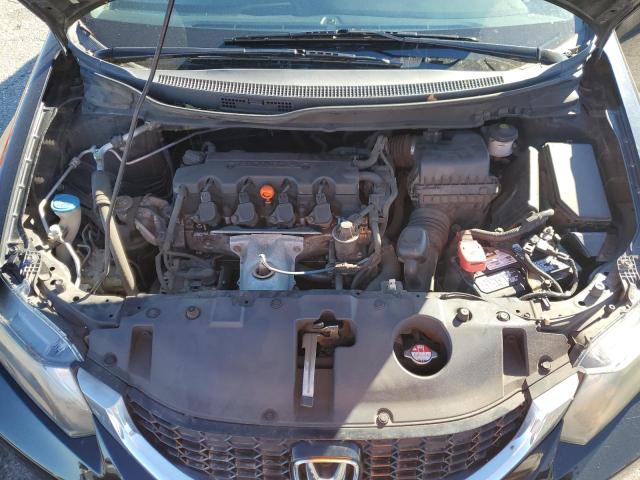 19XFB2F86DE266956 - 2013 HONDA CIVIC EX Czarny zdjęcie 11