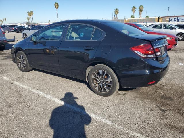 19XFB2F86DE266956 - 2013 HONDA CIVIC EX Czarny zdjęcie 2