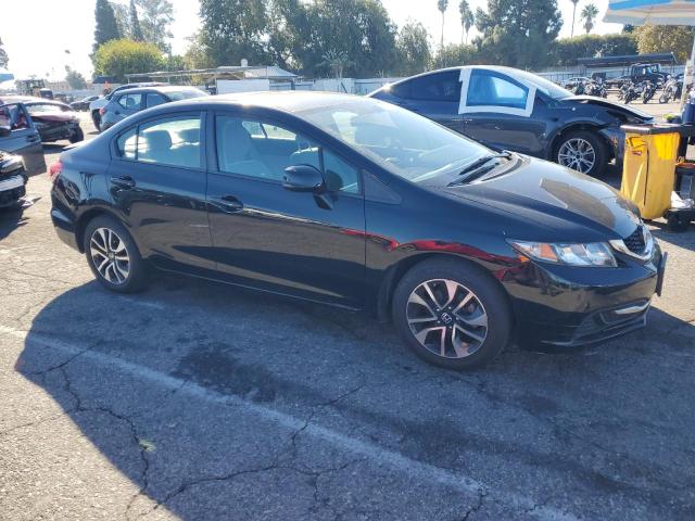 19XFB2F86DE266956 - 2013 HONDA CIVIC EX Czarny zdjęcie 4