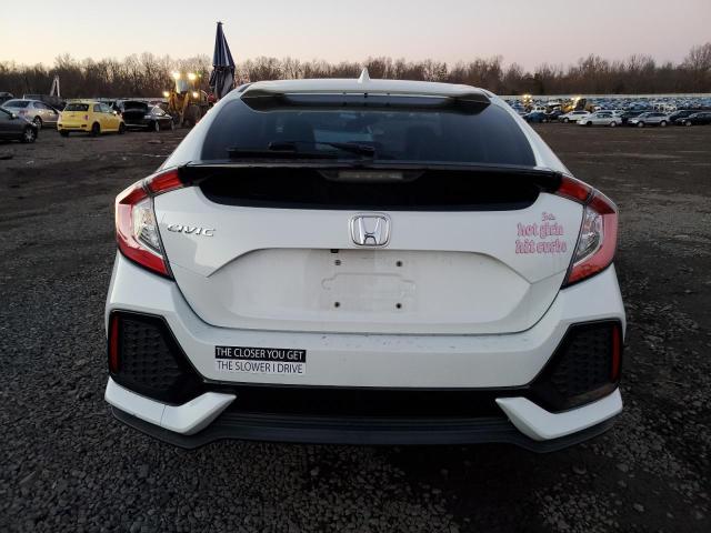 SHHFK7H77JU403862 - 2018 HONDA CIVIC EXL WHITE photo 6