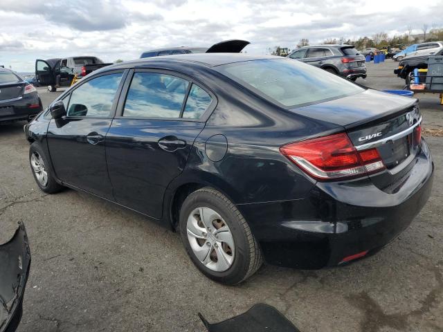 19XFB2F52FE233056 - 2015 HONDA CIVIC LX BLACK photo 2