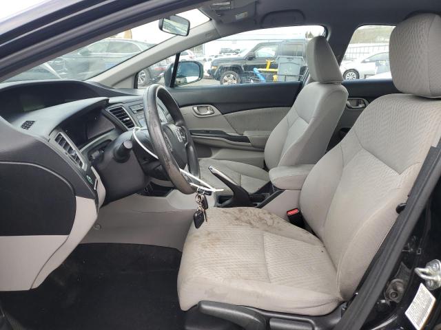 19XFB2F52FE233056 - 2015 HONDA CIVIC LX BLACK photo 7