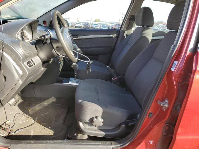 KL1TD5DE9BB236777 - 2011 CHEVROLET AVEO LS Qırmızı foto 7