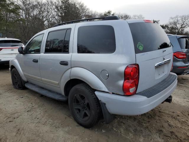 1D4HB48N55F557207 - 2005 DODGE DURANGO SLT SILVER photo 2