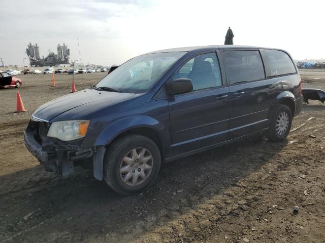 2A8HR44H08R700062 - 2008 CHRYSLER TOWN & COU LX BLUE photo 1