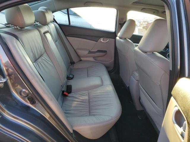 2HGFB2F97FH509207 - 2015 HONDA CIVIC EXL ნაცრისფერი ფოტო 10