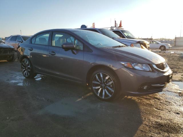 2HGFB2F97FH509207 - 2015 HONDA CIVIC EXL GRAY photo 4