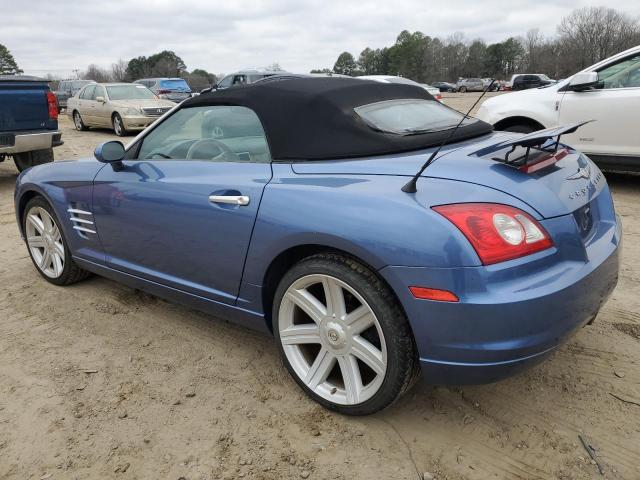 1C3AN65L16X062054 - 2006 CHRYSLER CROSSFIRE LIMITED BLUE photo 2