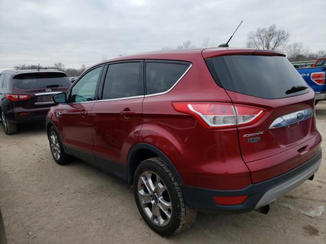 1FMCU0HX8DUB53447 - 2013 FORD ESCAPE SEL RED photo 2